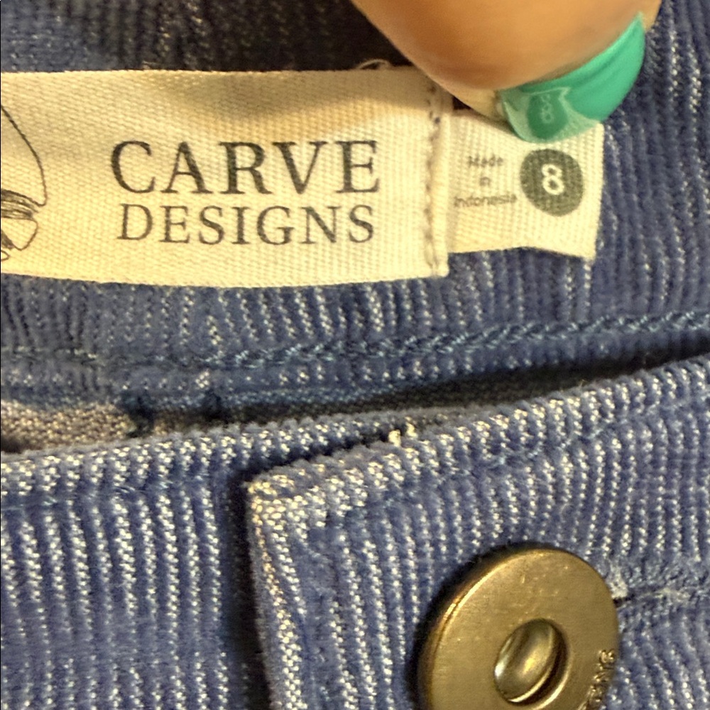 Carve Carson periwinkle Cords 8 - Picture 4 of 5